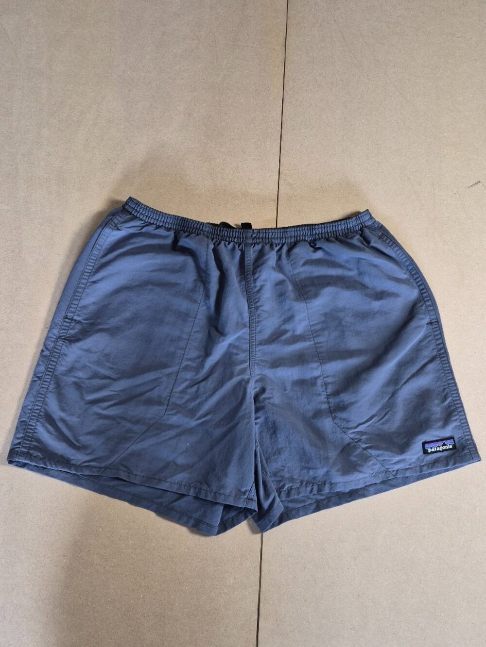 Patagonia Baggies Shorts Mens L Nylon Outdoor Hiking Swim Elastic Waist